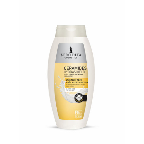 Afrodita CERAMIDES Regeneráló és hidratáló testápoló lotion - 3 bőrazonos Ceramiddal